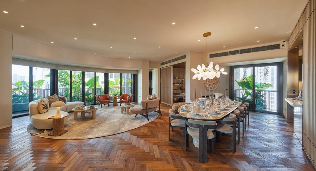住宅室內空間，新加坡豪宅EDEN 伊甸園，Thomas Heatherwick設計