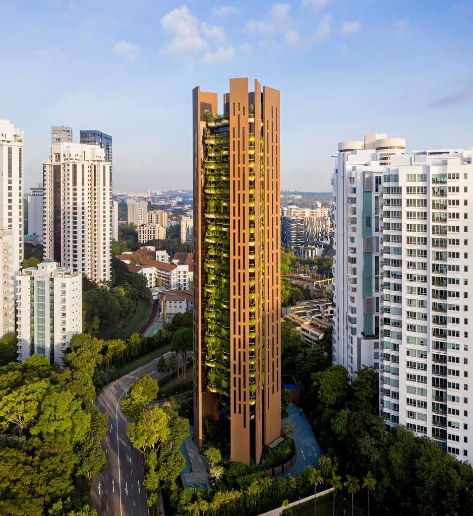 建築外觀，新加坡豪宅EDEN 伊甸園，Thomas Heatherwick設計