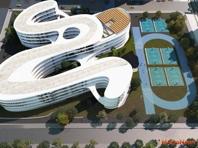 新竹縣「國際AI智慧園區」勝利國中由姜樂靜建築師事務所設計