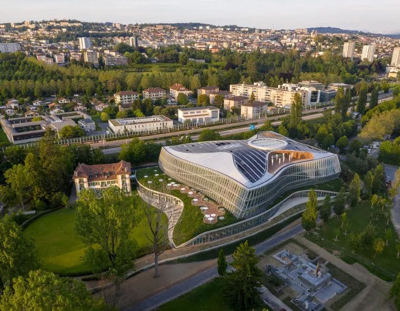 ，瑞士洛桑奧林匹克之家Olympic House╱3XN Architects