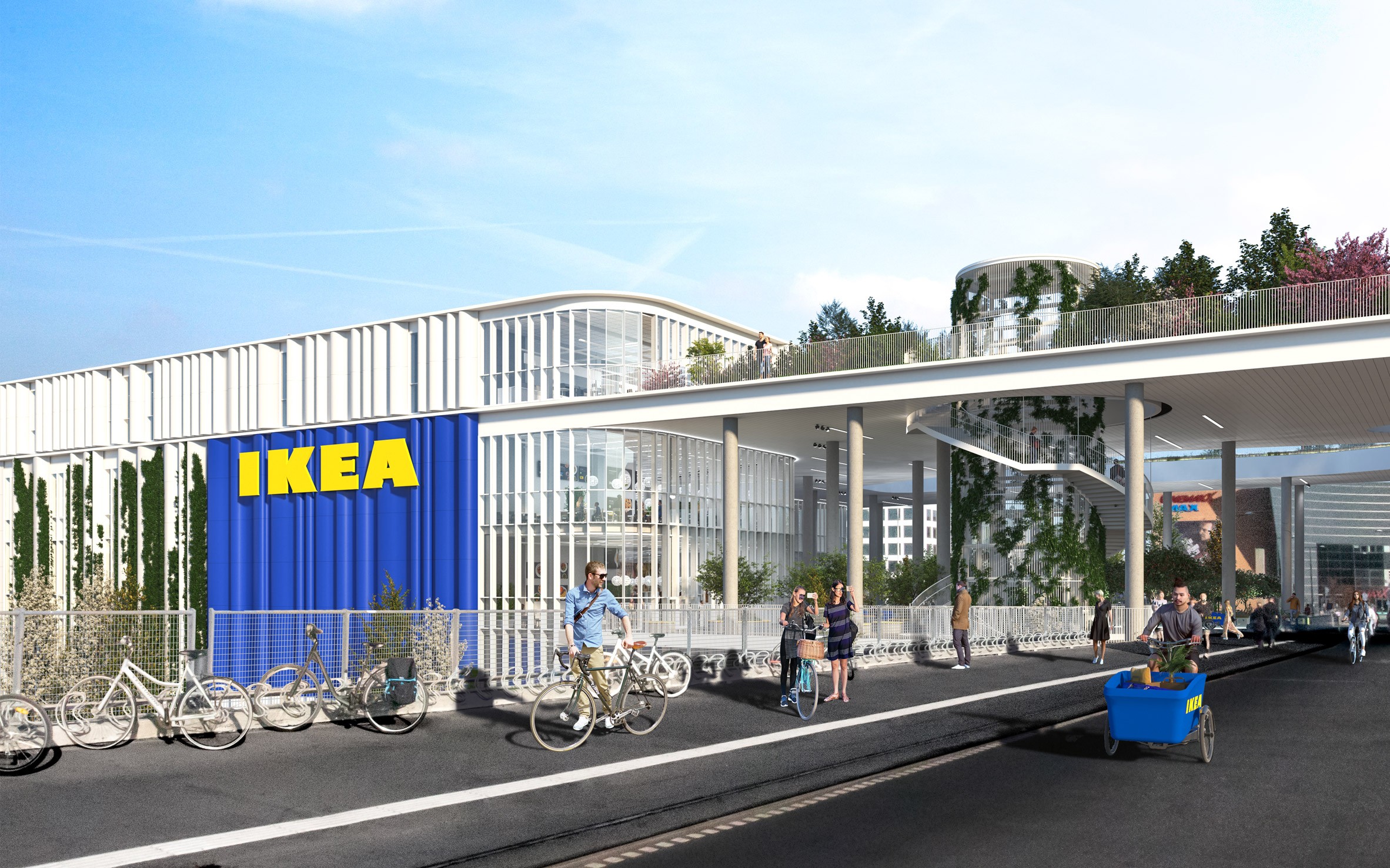 IKEA版公園！丹麥「哥本哈根IKEA」新概念店結合家具、昆蟲旅館、屋頂花園