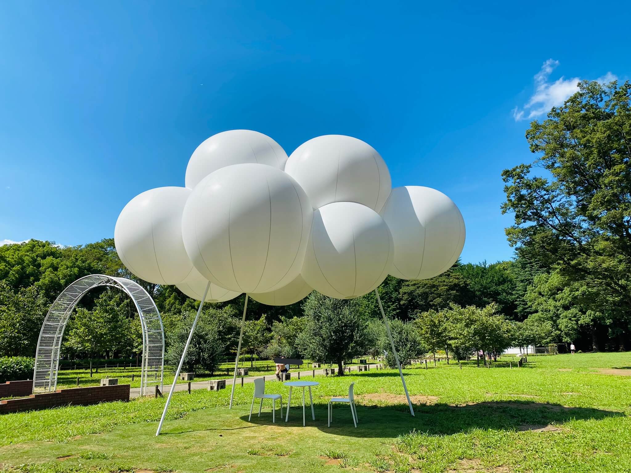 無論身處東京任何角落時，抬頭就能望見的雲朵 雲亭Cloud pavilion，Pavilion Tokyo 2021／Sou Fujimoto 藤本壯介
