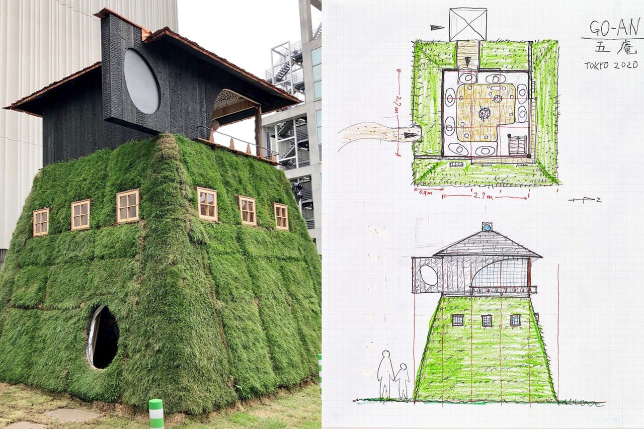 藤森照信設計「Go-an五庵」茶屋，呈現獨特的日本建築美學。圖／工学院大学提供