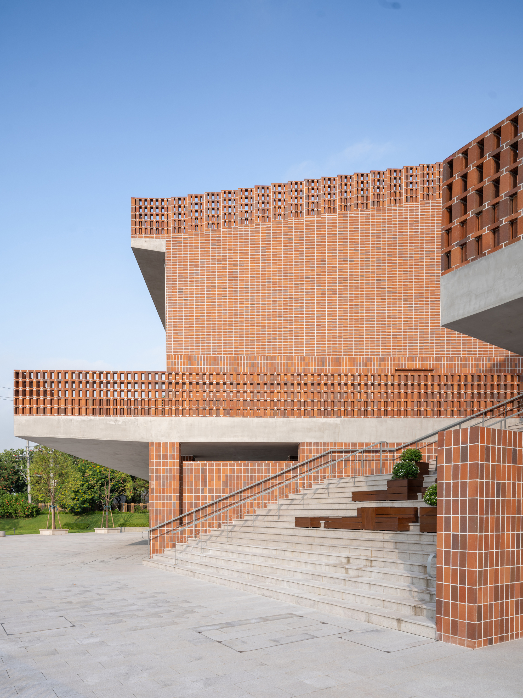 塱头耕学+研学中心 / 非常建筑 - 建筑图, 柱